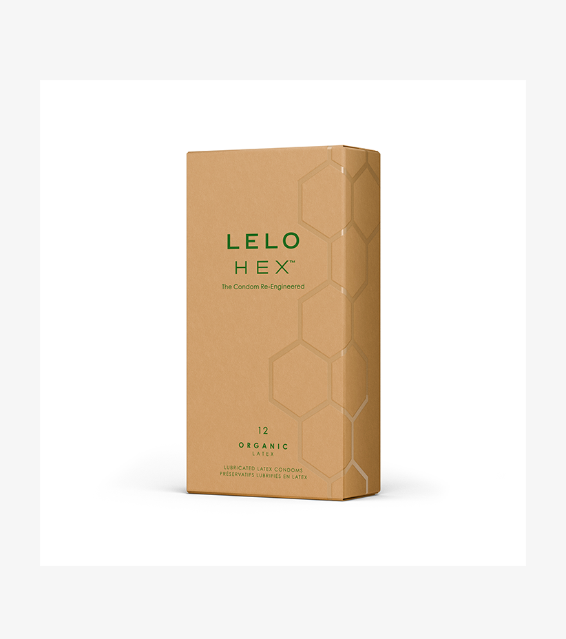 PRÉSERVATIF HEX™ ORGANIC  —  LELO™