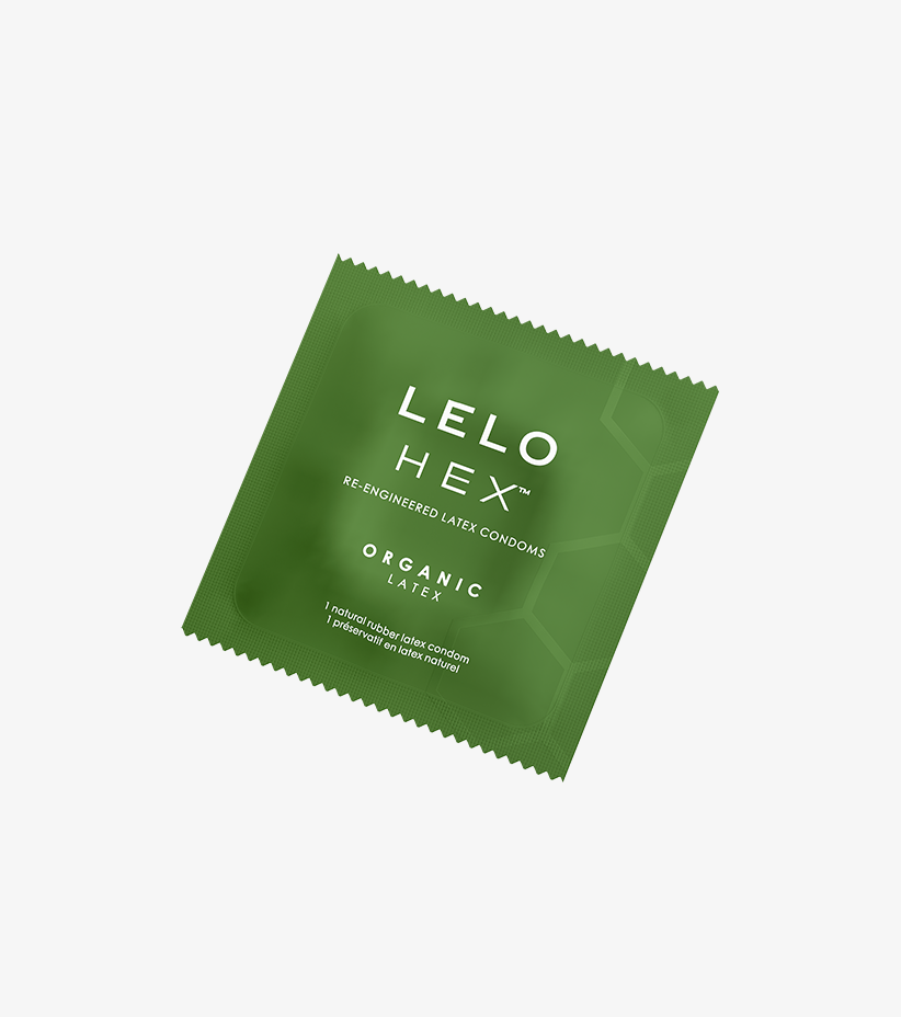 PRÉSERVATIF HEX™ ORGANIC  —  LELO™
