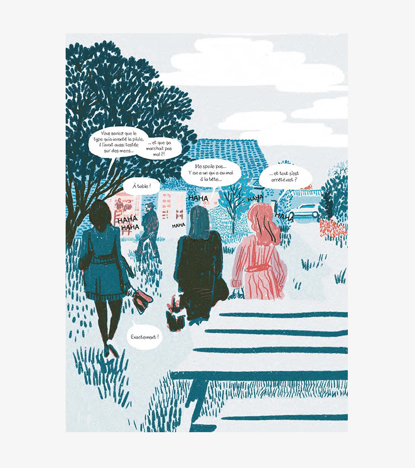 BANDE DESSINÉE — LES CONTRACEPTÉS